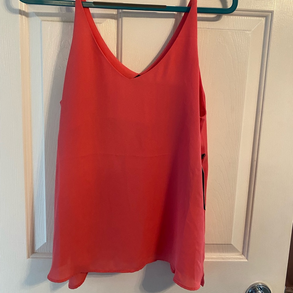 Stella Luca tank top blouse pink NWT